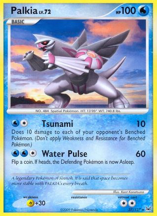 Palkia 37/127 - Platinum Reverse Holofoil - Poke-Collect