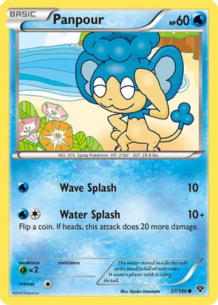 Panpour 37/146 - XY Base Set - Poke-Collect