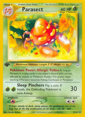 Parasect 35/64 - Neo Revelation Unlimited - Poke-Collect