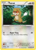 Patrat (78) 78/114 - Black and White - Poke-Collect