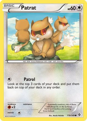 Patrat 118/149 - Boundaries Crossed Reverse Holofoil - Poke-Collect
