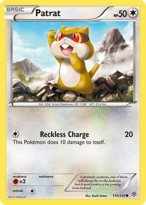 Patrat 110/135 - Plasma Storm Reverse Holofoil - Poke-Collect