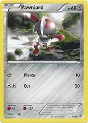 Pawniard 19/39 - Kalos Starter Set - Poke-Collect