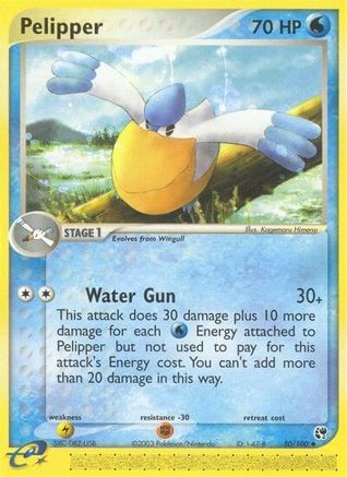 Pelipper 50/100 - Sandstorm Reverse Holofoil - Poke-Collect