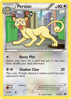 Persian 81/99 - Next Destinies Reverse Holofoil - Poke-Collect