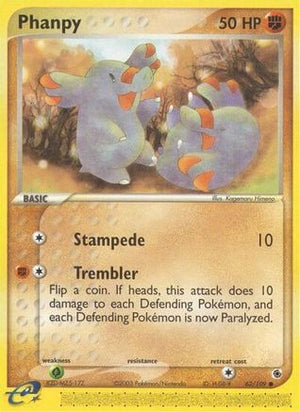 Phanpy 62/109 - Ruby and Sapphire - Poke-Collect