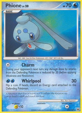 Phione (27) 27/100 - Majestic Dawn - Poke-Collect
