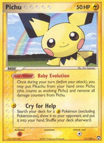 Pichu 21/108 - Power Keepers Reverse Holofoil - Poke-Collect