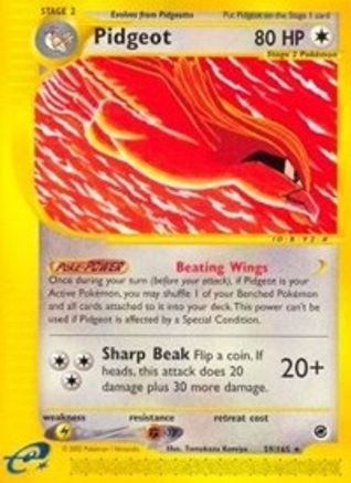 Pidgeot (59) 59/165 - Expedition - Poke-Collect