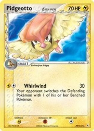 Pidgeotto δ 49/110 - Holon Phantoms Reverse Holofoil - Poke-Collect