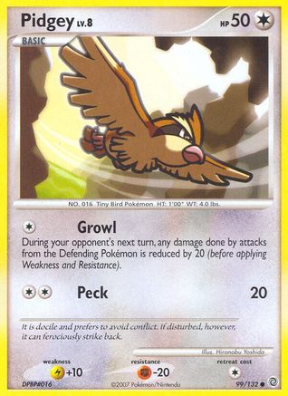 Pidgey 99/132 - Secret Wonders - Poke-Collect
