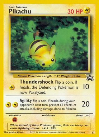 Pikachu 27/53 - Wizards Black Star Promos - Poke-Collect