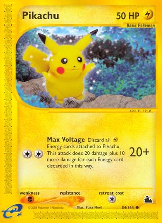 Pikachu 84/144 - Skyridge - Poke-Collect
