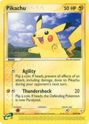 Pikachu 43/95 - Team Magma vs Team Aqua - Poke-Collect