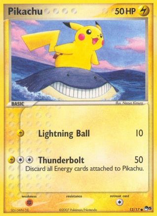Pikachu 12/17 - POP Series 5 Holofoil - Poke-Collect