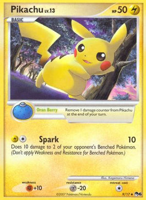 Pikachu 9/17 - POP Series 6 Holofoil - Poke-Collect