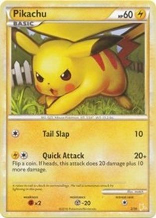 Pikachu (#16) 16 - HGSS Trainer Kit Gyarados & Raichu - Poke-Collect