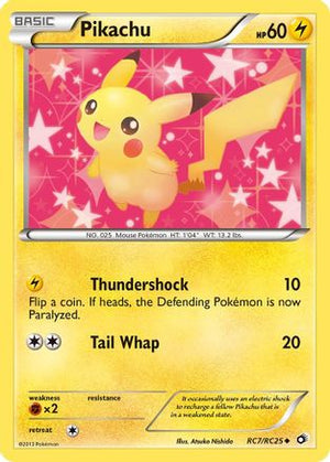 Pikachu RC7/113 - Legendary Treasures Holofoil - Poke-Collect