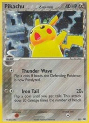 Pikachu δ 35/40 - Nintendo Black Star Promos Holofoil - Poke-Collect