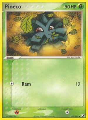 Pineco 66/115 - Unseen Forces Reverse Holofoil - Poke-Collect