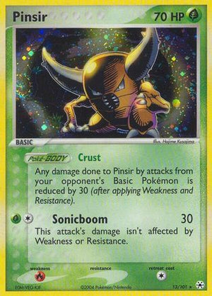Pinsir 13/101 - Hidden Legends Reverse Holofoil - Poke-Collect