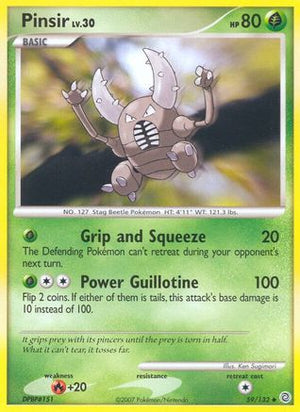 Pinsir 59/132 - Secret Wonders - Poke-Collect