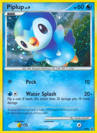 Piplup DP03/56 - DP Black Star Promos Holofoil - Poke-Collect