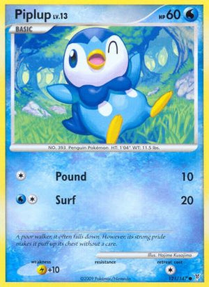 Piplup 121/147 - Supreme Victors Reverse Holofoil - Poke-Collect