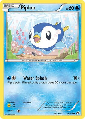 Piplup 33/113 - Legendary Treasures - Poke-Collect