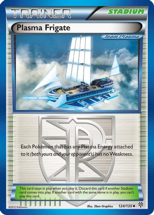 Plasma Frigate (Team Plasma) 124/135 - Plasma Storm Reverse Holofoil - Poke-Collect