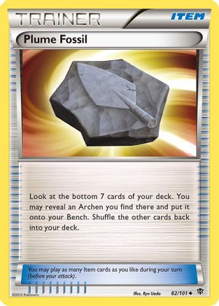 Plume Fossil 82/101 - Plasma Blast - Poke-Collect