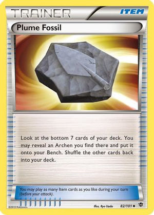 Plume Fossil 82/101 - Plasma Blast - Poke-Collect