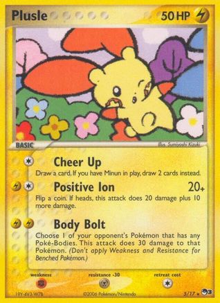 Plusle 5/17 - POP Series 3 Holofoil - Poke-Collect