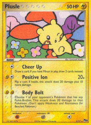 Plusle 5/17 - POP Series 3 - Poke-Collect