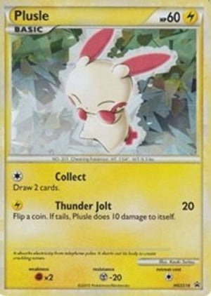 Plusle HGSS16/25 - HGSS Black Star Promos Holofoil - Poke-Collect