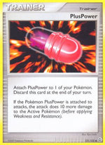 PlusPower 121/132 - Secret Wonders Reverse Holofoil - Poke-Collect