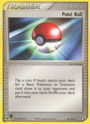 Poke Ball 86/109 - Ruby and Sapphire Reverse Holofoil - Poke-Collect