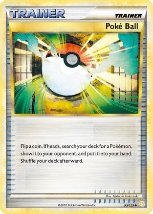 Poke Ball 95/123 - HeartGold SoulSilver Reverse Holofoil - Poke-Collect