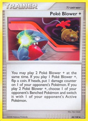 Poké Blower + 88/100 - Stormfront Reverse Holofoil