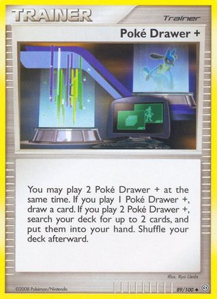Poke Drawer + 89/100 - Stormfront Reverse Holofoil - Poke-Collect