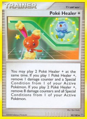 Poke Healer + 90/100 - Stormfront Reverse Holofoil