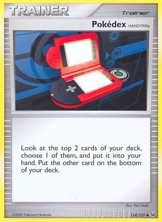 Pokedex HANDY910is 114/127 - Platinum - Poke-Collect