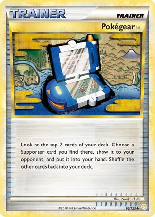 Pokegear 3.0 96/123 - HeartGold SoulSilver - Poke-Collect