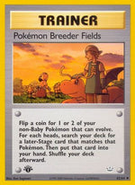 Pokemon Breeder Fields 62/64 - Neo Revelation 1st Edition - Poke-Collect