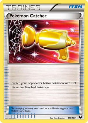 Pokémon Catcher 111/108 - Dark Explorers Holofoil - Poke-Collect