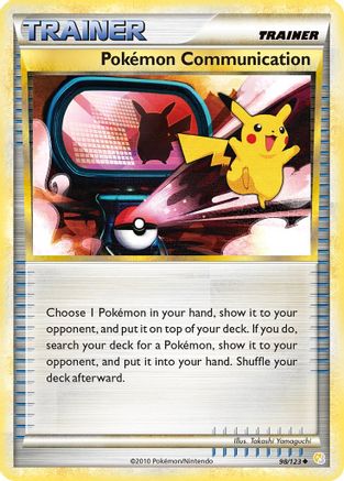 Pokemon Communication 98/123 - HeartGold SoulSilver Reverse Holofoil - Poke-Collect