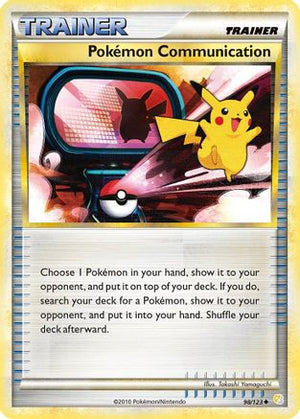 Pokemon Communication 98/123 - HeartGold SoulSilver - Poke-Collect