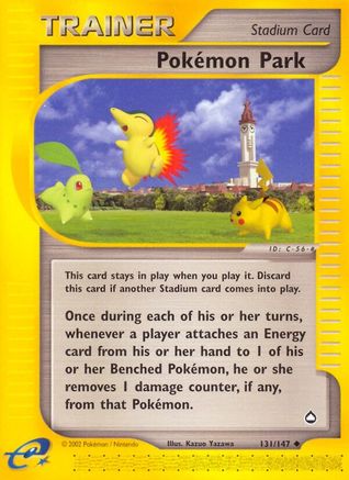 Pokemon Park 131/147 - Aquapolis Reverse Holofoil - Poke-Collect