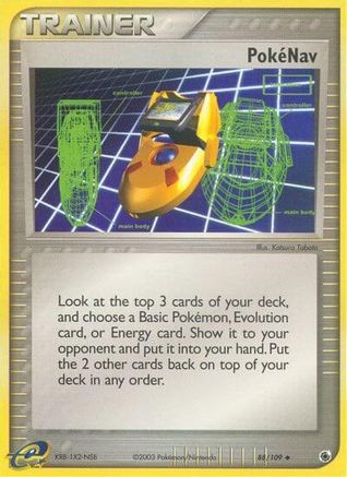 Pokenav 88/109 - Ruby and Sapphire Reverse Holofoil - Poke-Collect
