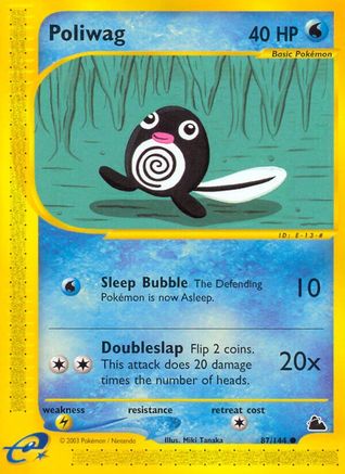 Poliwag 87/144 - Skyridge - Poke-Collect